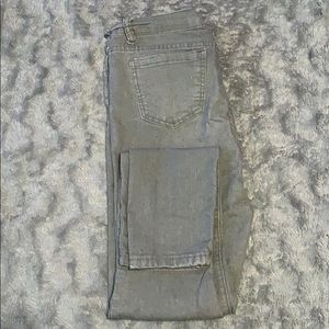 Grey skinny jeans